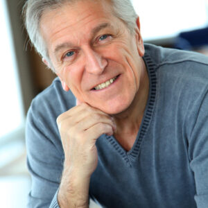 Portrait of senior man