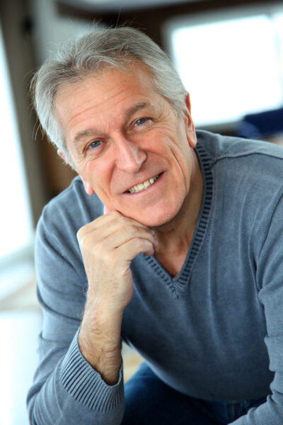 Portrait of senior man