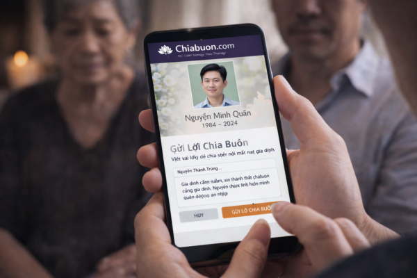 Sent Condolence by Iphone